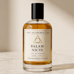Balam Nicte’ Perfume Masculino Intenso · Resinas Profundas, Incienso y Ámbar Denso