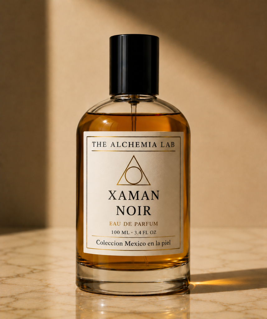 Xamán Noir Perfume Masculino Intenso · Resinas, Incienso y Ámbar Oscuro