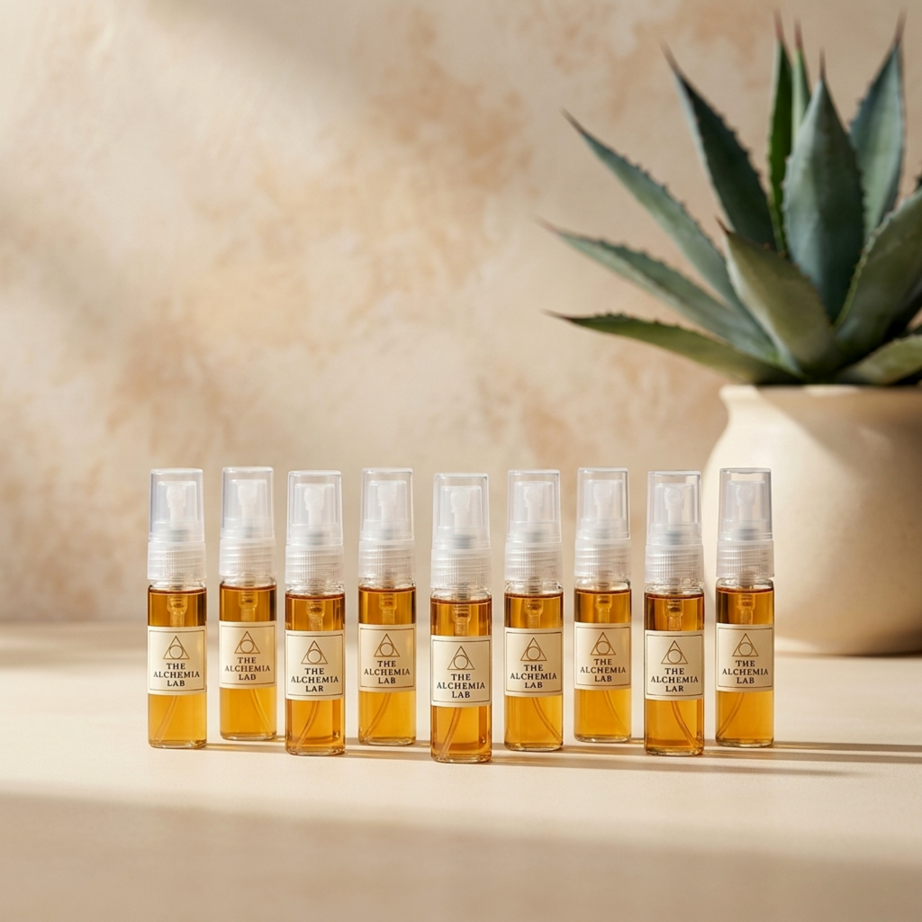 Discovery Set de 10 fragancias artesanales de 5ml - The Alchemia Lab perfumería mexicana