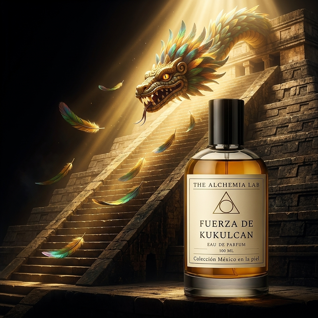 Fuerza de Kukulcán Eau de Parfum 100 ml | Perfume Masculino Verde Amaderado - 4