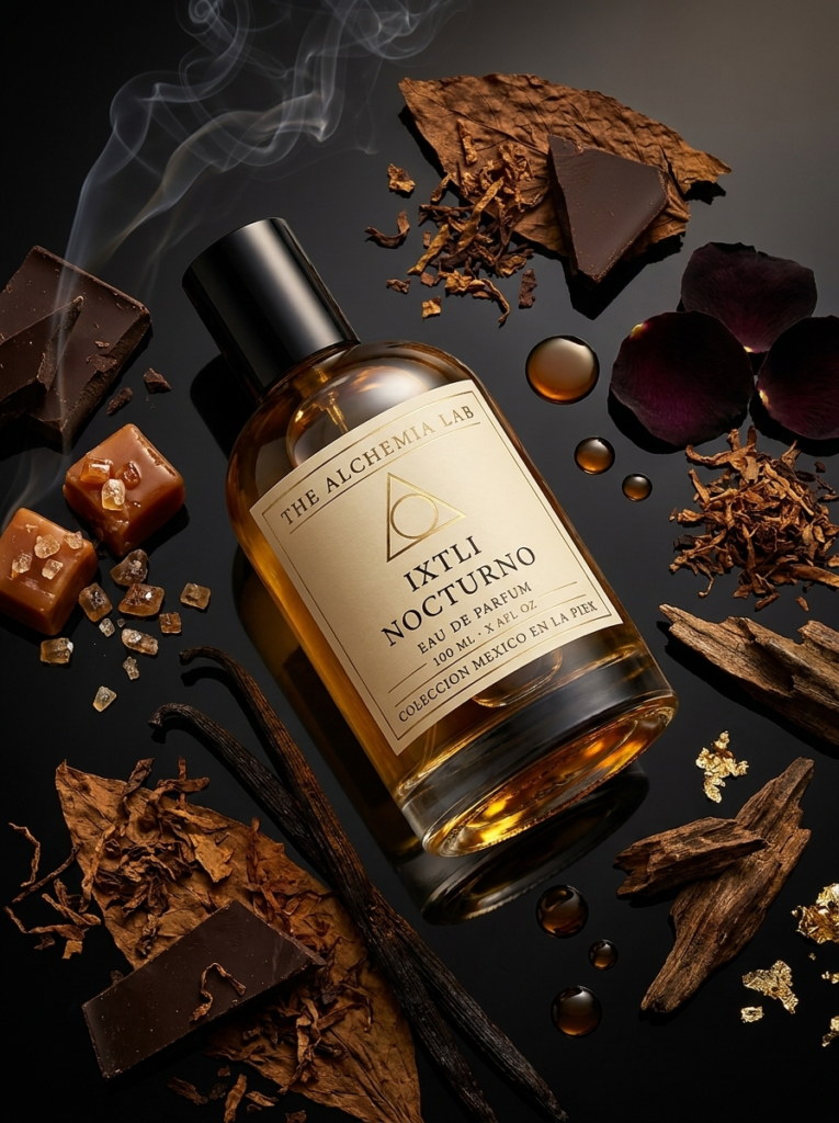 Ixtli Nocturno Eau de Parfum 100 ml | Perfume Unisex Gourmand Oscuro - 3