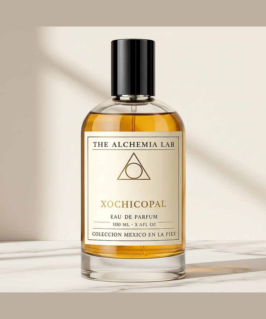 Xochicopal Eau de Parfum 100 ml | Perfume Unisex Ámbar Especiado Ceremonial