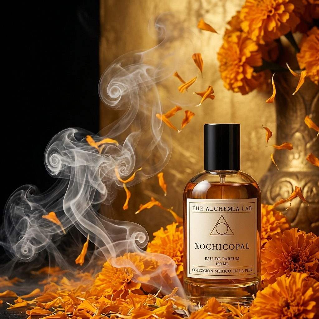 Xochicopal Eau de Parfum 100 ml | Perfume Unisex Ámbar Especiado Ceremonial - 4