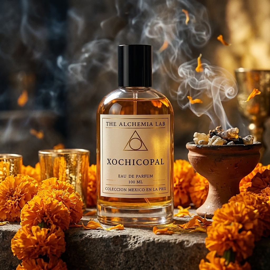 Xochicopal Eau de Parfum 100 ml | Perfume Unisex Ámbar Especiado Ceremonial - 2